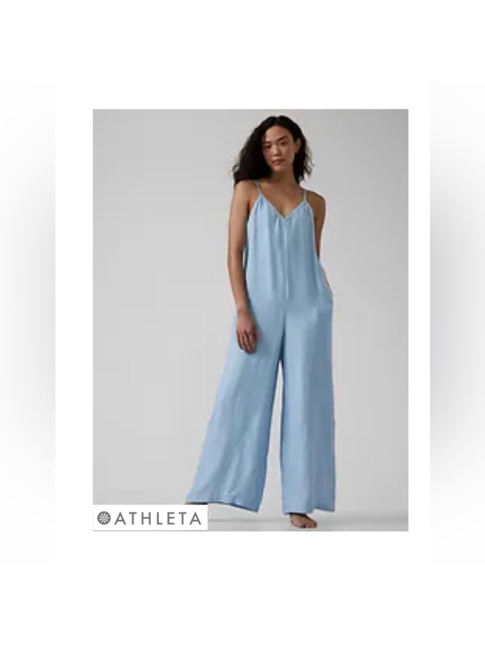 Athleta Calm Cool Romper Size M